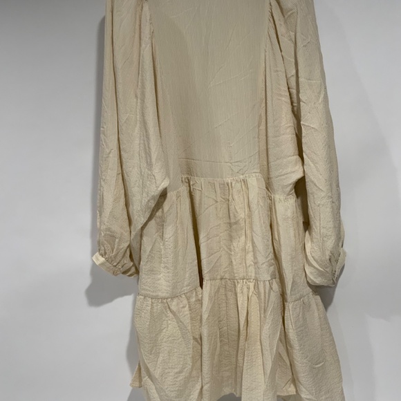 ANINE BING Madison Tiered Silk Blend Mini Dress - Picture 6 of 9